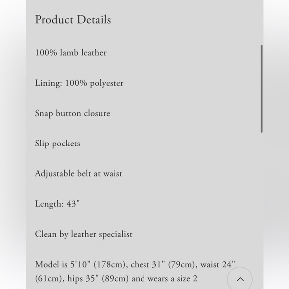 COACH 1941 MADE IN ITALY 🇮🇹 LAMB LEATHER SPORTY TRENCH COAT NAVY BLUE SIZE US 4 - Picture 9 of 16